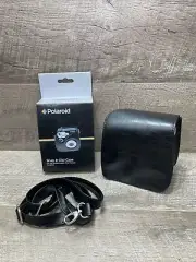 Polaroid PLC300B Snap & Clip Camera Case For The Polaroid PIC300 w/ Strap - NEW!