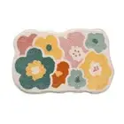Cute Flower Bathroom Rug, Machine Washable Bathroom Floor Mat, Extra Soft4557