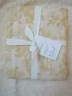 pottery barn Sorrel Toile king duvet cover original $189 new HARVEST GOLD