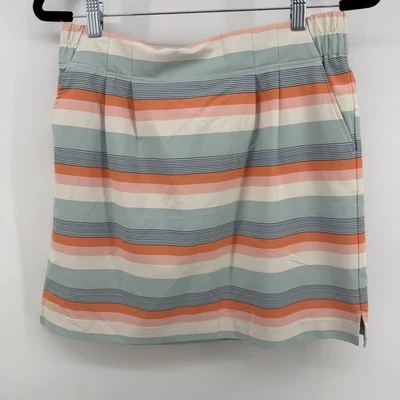 Kavu Windswell Cool Stripe Skirt Pull On Quick Dry UV Protection Women’s M NWT