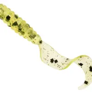 8 Pack of Zman 2 Inch Grubz Soft Plastic Lures - Chartreuse Sparkle