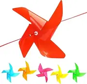 Colorful Wind Catcher | 50X Windmill for Party | Multifunctional Colorful Yard Art Pinwheels for Garden Outdoor Wedding Scene