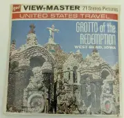 View Master GAF Grotto of the Redemption West Bend Iowa Complete Red Tint