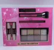 Revolution Beauty All About The Contour 5 Piece Makeup Gift Set For Face Contour
