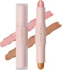 KIMUSE Dual Cream Contour Stick, 2 in 1Contouring and Blush Stick, Long Lasti...