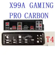 1x Backplate X99A GAMING PRO CARBON Motherboard IO Shield plate i/o For MSI