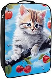 [YTYVAGT] Shoe Bags for Travel,Travel Shoe Bags for Packing,Shoe Travel Bag,Cute Cat Animal Plant Pattern