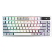 [New] ASUS Gaming Keyboard Custom Keyboard ROG Azoth Moonlight White 75% /