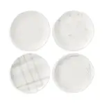Lenox Oyster Bay Tidbit Plates in Assorted Patterns, Set of 4