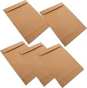 Veemoon Large Envelopes for Documents Paper 5pcs Document Envelope Packing Bag Paper Organizer Binder