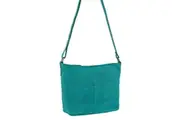 Milleni Women's Nappa Leather Shoulder Crossbody Bag 22.5x20.5cm