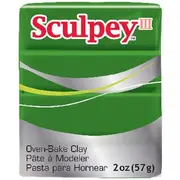 Sculpey III Modelling Clay Leaf Green 57g