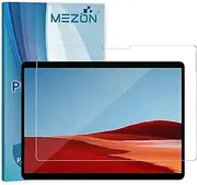MEZON [3 Pack] Ultra Clear Film Screen Protector for Microsoft Surface Pro X (13") – Case and Surface Pen Friendly, Shock Absorption (Surface Pro X, Clear)