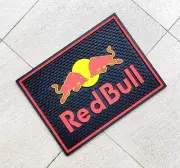 Red Bull Rubber bar mats spill mat bar runner drip mat beer coasters home pubs