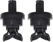 GUERBEIS 2X Parcel Shelf Clips Fit for Nissan, Qashqai Dualis J10 J11 Note E11 Rogue Sport String Cord Hanger Bracket Pegs Pins 79916JD00A Luggage Shelf Clips