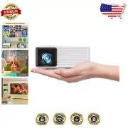 Portable Full HD Mini Projector - Large Screen Experience, Perfect Gift for Kids