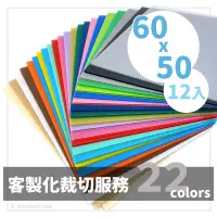 在飛比找樂天市場購物網優惠-PP板 50cm x 60cm 塑膠瓦楞板 /一包12張入(