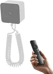 Magnetic Remote Control Holder,Anti-theft Remote Control Caddy For Back - Safely Secure, Magnetic Organizer With Retractable String For Bedroom