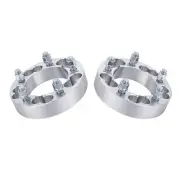 2Pc 5x4.75 or 5x4.5 To 5x4.5 Wheel Spacers Adapters 1.25" Thick 12x1.5 Studs