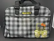 Hello kitty Computer/Messenger Bag Checkered Black White