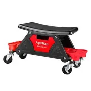 Mechanic Stool - Detailing Garage Rolling Stool with Wheels, Roller Creeper