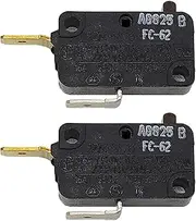 [FBA] 2 Pack New OEM Produced SZM-V16-FC-62 for GE Microwave Oven Door Micro Switch by OEM Mania Compatible Replacement Part for LG GE Starion Microwave