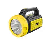 S33 Outdoor Dual-lamp Strong Light Low Beam Flashlight Bluetooth Speaker Portable Radio Audio Solar Charging for Hiking