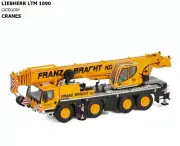 1:50 LIEBHERRR LTM1090-4.2 FRANZ BRACHT Crane 51-2075 Equipment Diecast Model