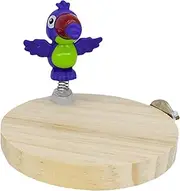 Bird Cage Perch | Parrot Perches for Large Birds,Natural Wooden Chewable Enrichment Playground for Conure, Macaw, Chicken, Pigeon Outdoor