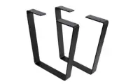 Metal Bench, Table Legs, Dining Room Desk Legs, Modern Coffee Table Legs Set of2