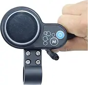 MKVAXR Electric Scooter Motor Controller 36/48V Brushless Central Controller LCD Throttle Switch Mileage Battery Display Scooter Battery Indicator(LIVIAE LCD)