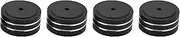 4Pcs 40X20Mm Aluminum HiFi AMP Speaker Isolation Stand Turntable Feet Pad