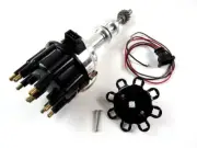 Ford 351C Ready to Run Electronic Billet Distributor Black D33184BK