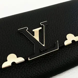 美國百分百【全新真品】Louis Vuitton 皮夾 長夾 專櫃精品 LV 錢包 LOGO 日本限定款 黑色 CL59