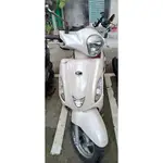 自售 2020 光陽 LIKE 125 KYMCO 白色 碟煞 女用上下班機車