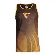 Team Official AFL Kids Youths Junior Polyester Premium Training Singlet Jersey