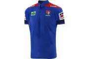 Newcastle Knights NRL 2022 Media Polo Royal Sizes S-5XL!