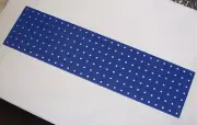 BLUE - experimenters perforated radio electronic prototype cicruit design BOARD