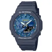 Casio G-Shock GA2100AS-2A GA2100 SERIES Analog-Digital Blue Rubber Wrist Watch