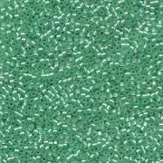 Semi Matte Silver-Lined Mint Miyuki Delica Beads 11/0 (DB691-TB)