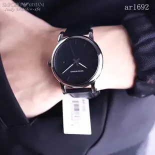 正品新款特價 正品正品代購 阿瑪尼 ARmani 真牛皮 ar1692 正品非 ck Dw 禮物 男錶 40mm