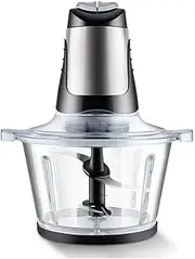 [UOOD] Food Chopper 350W, Eletric Food Processor 2.2L, Stainless Steel Meat Grinder for Meat, Vegetables, Fruits, Onion and Nuts