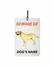 Personalized Labrador Dog Car Air Freshener