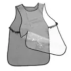 Waterproof Hairstylist Apron Transparent Gardening Apron Haircut Apron