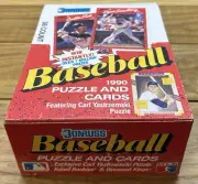 1990 Donruss MLB Baseball Puzzle and Cards - Wax Box 36 Brand NEW Unopened Packs