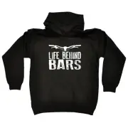 Life Behind Bars Mountain Bike - Funny Novelty Kids Children Hoodie