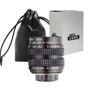 35mm f/1.7 C Mount 2/3" CCTV Lens Body Black for M4/3 NEX P/Q FX EOS M N1 mount