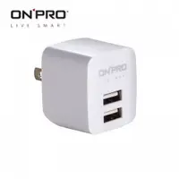 在飛比找蝦皮商城優惠-ONPRO UC-2P01 雙USB充電器(5V/2.4A)