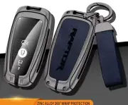 Next Gen Ford Ranger Raptor - 360° Zinc Alloy Key Case Matte Gun Blue Buckle