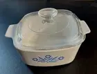 Vintage Corningware Blue Cornflower 1.5 Qt A-1 1/2-B Casserole w/ A7C Lid